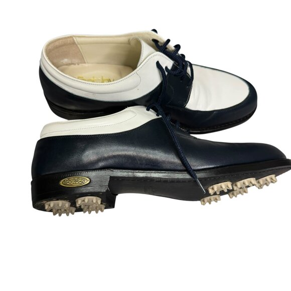 FootJoy Classics Women's Golf Shoes 7A – USA-Made Saddle Oxfords with Soft Spike - Picture 9 of 11